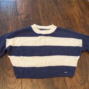 Sailor Cable-knit Hollister Cropped Sweater